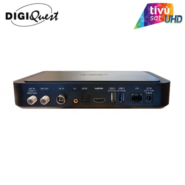 Miniature : Récepteur Tivusat Digiquest Combo Q99 UHD 4K et carte