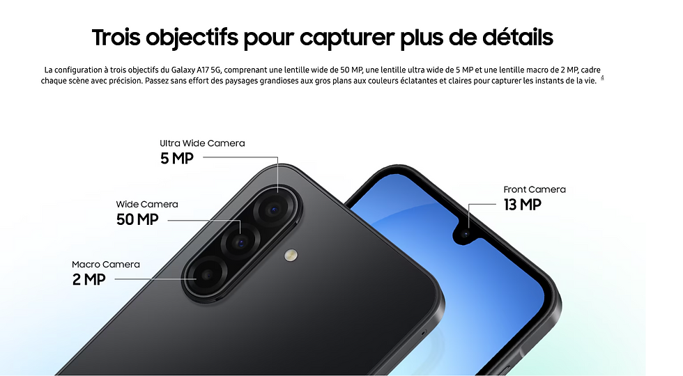 Küçük resim: SAMSUNG GALAXY A17 5G 128GB