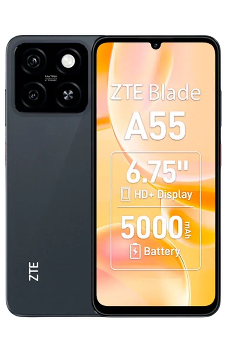 ZTE Blade A55 4GB/128GB Noir