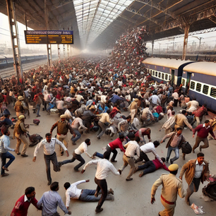 Tragedy Strikes New Delhi Railway Station: 18 Dead Amid Maha Kumbh Rush 😢🚉
