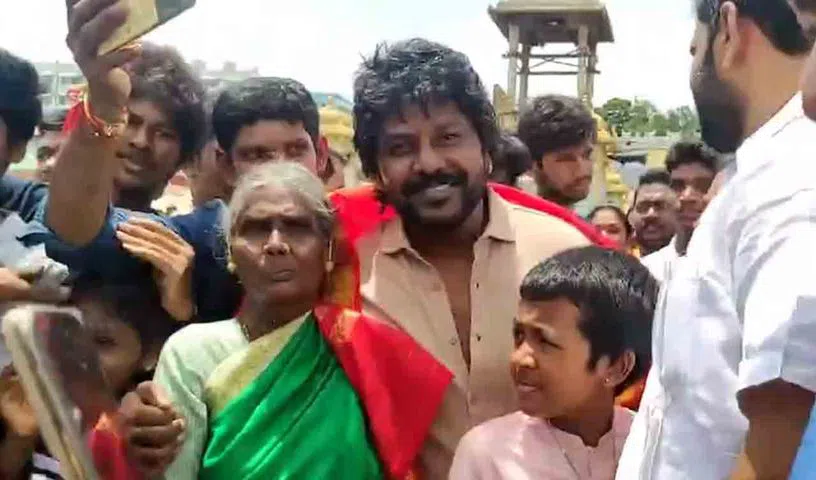 #RaghavaLawrence: Raghava Lawrence Visits Tirumala Venkateswara Temple
