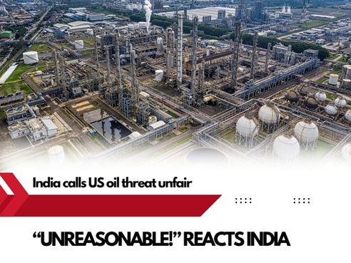 🛢️🔥 “UNREASONABLE!”: India Hits Back at US Over Oil Threat