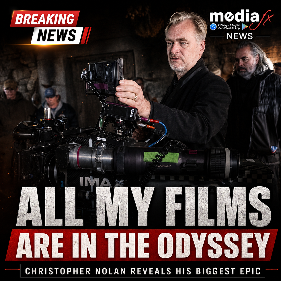 I Found All My Previous Films in The Odyssey: Christopher Nolan