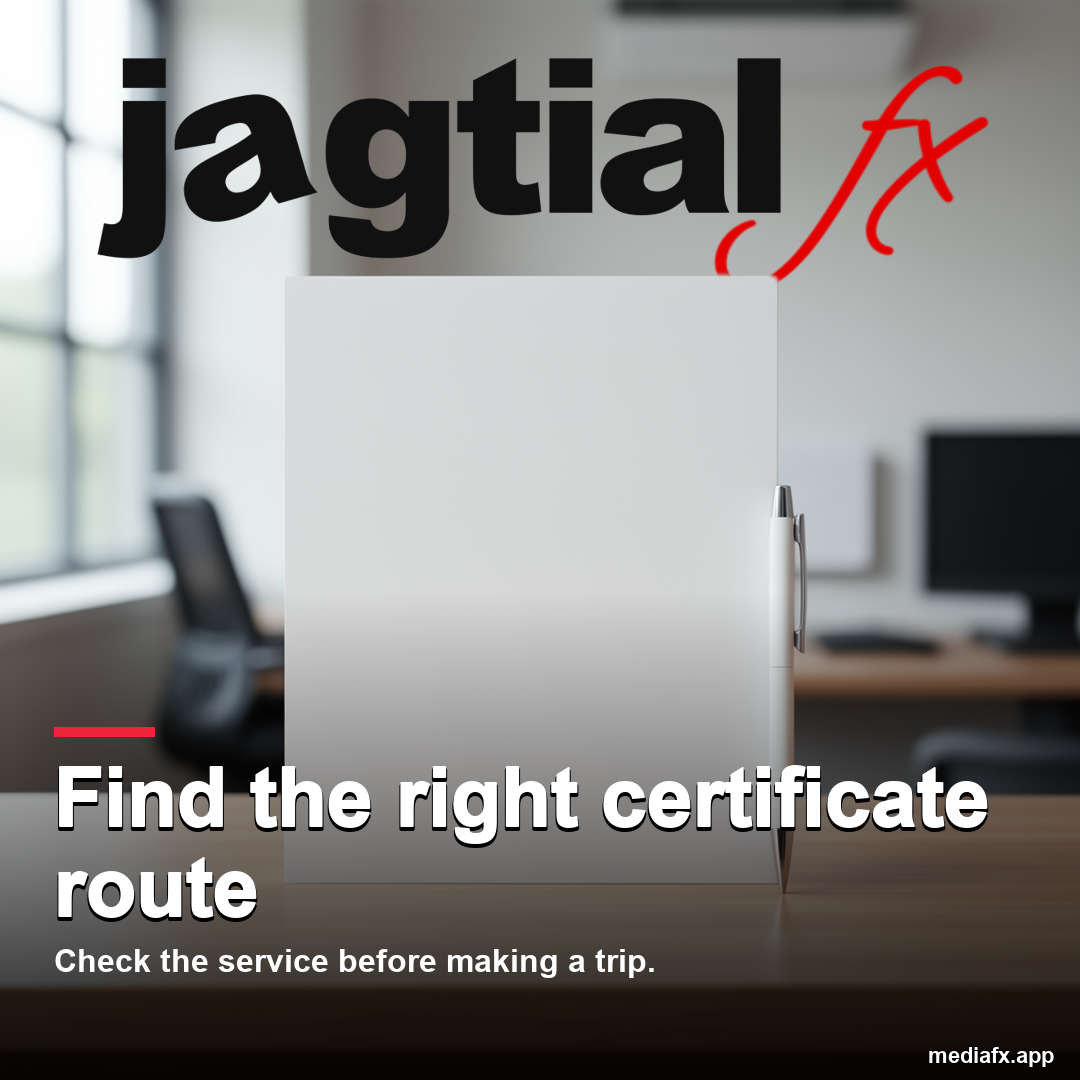 Find the right certificate route — representative AI-generated editorial visual, not an actual location photograph.