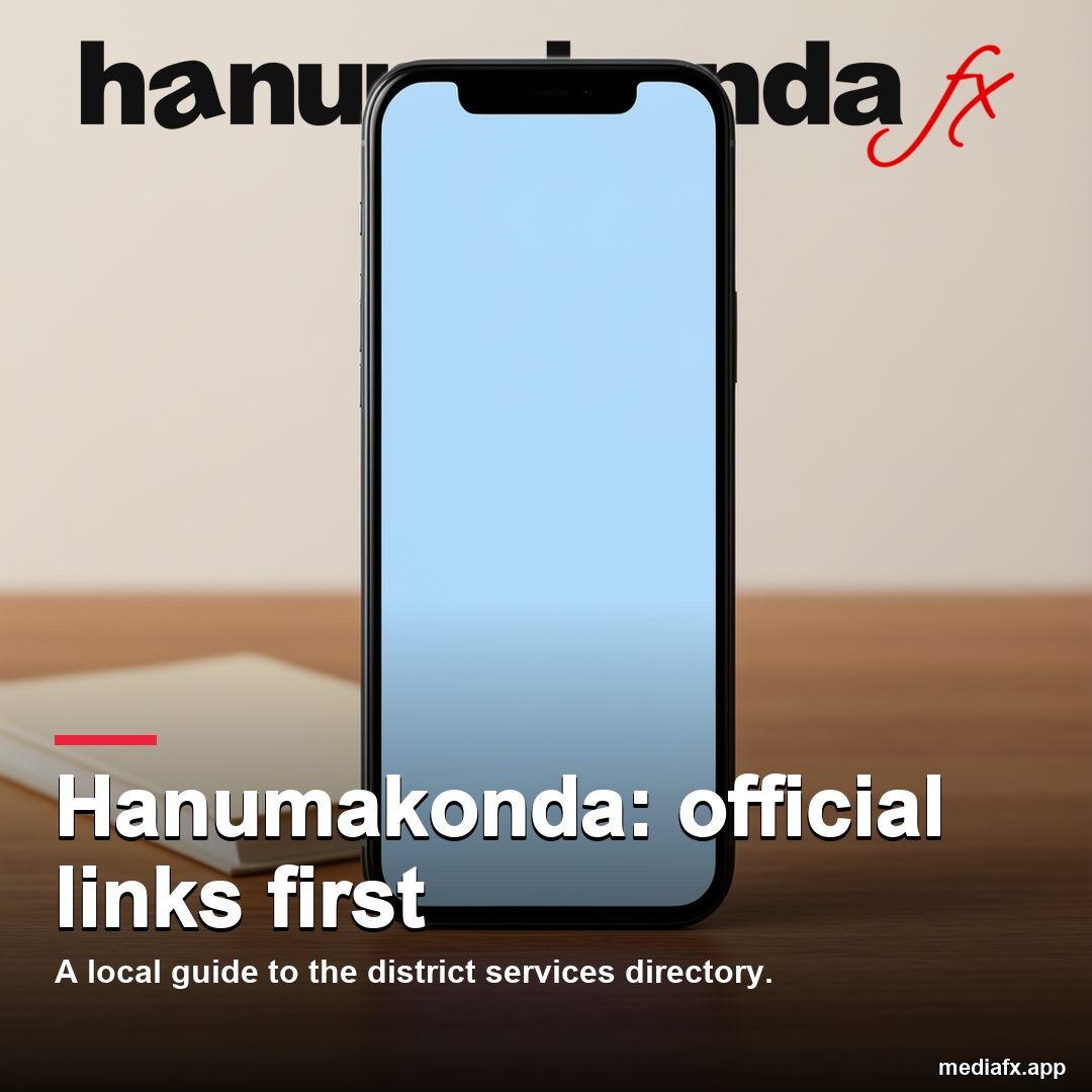 Hanumakonda: official links first — representative AI-generated editorial visual, not an actual location photograph.