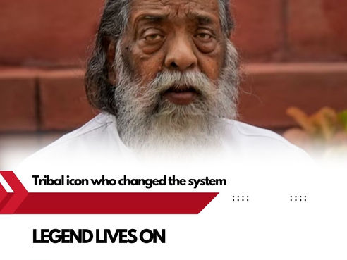 🪔 Shibu Soren’s Legacy: Adivasi Icon Who Never Gave Up✊🏽🔥