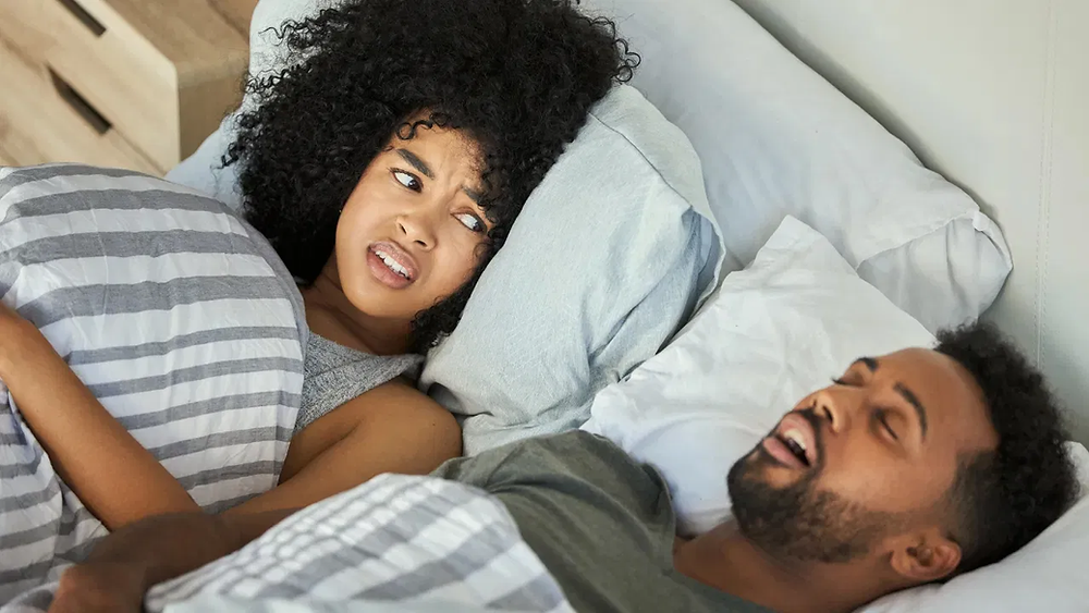 "Snoring: The Unexpected Culprit Behind Marital Rifts"