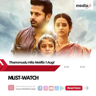 🎬 Thammudu OTT Release Scandal: Nithiin’s Film Hits Netflix August 1! 🚨
