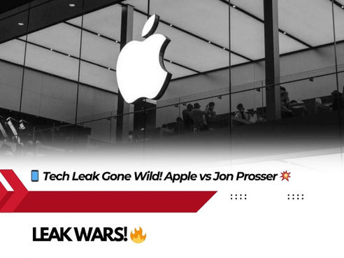 🚨 iOS26 లీక్ పై టెక్ యూట్యూబర్ జాన్ ప్రాసర్ను ఆపిల్ కోర్టుకు లాగింది! 😱📱