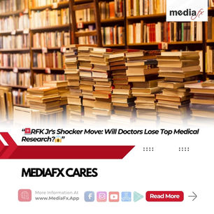  “🚨RFK Jr's Shocker Move: Will Doctors Lose Top Medical Research?😱”