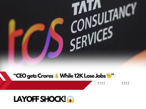 “TCS CEO’s ₹26 Cr Paycheck Triggers Firestorm as 12K Lose Jobs! 😱”