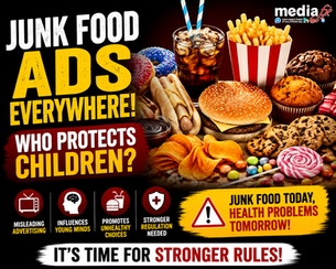 “Junk Food Ads Are Everywhere… Who Protects Children?”