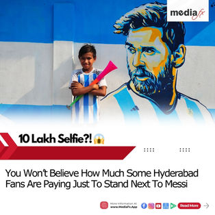 Hyderabad Goes Wild: Dozens Pay ₹10 Lakh EACH Just To Meet Messi!