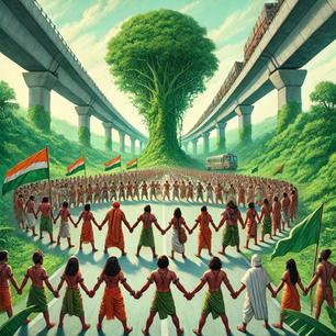 🌳 Adivasis' Fierce Battle to Save Sacred Groves from Destruction! 🚧