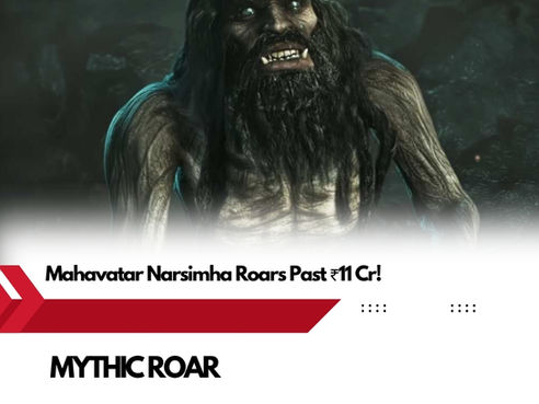 🎬 Mahavatar Narsimha Shatters Bollywood Animation Records on Day 3! 🚀