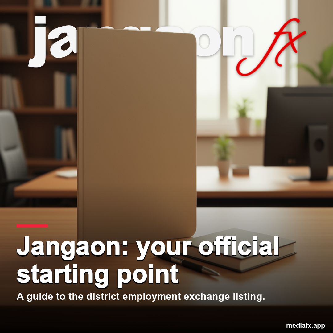 Jangaon: your official starting point — representative AI-generated editorial visual, not an actual location photograph.