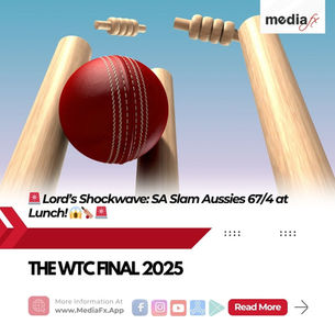 🚨 Lord’s Shockwave: SA Slam Aussies 67/4 at Lunch! 😱🏏 🚨
