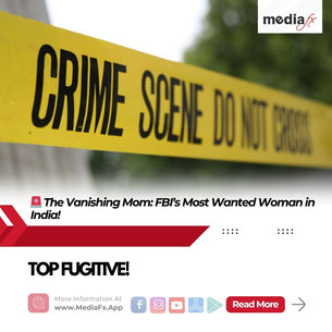 🌪️ Shocking Mom on FBI’s Top List! US Woman with Indian Ties Hunted for Son’s Murder! 🌪️