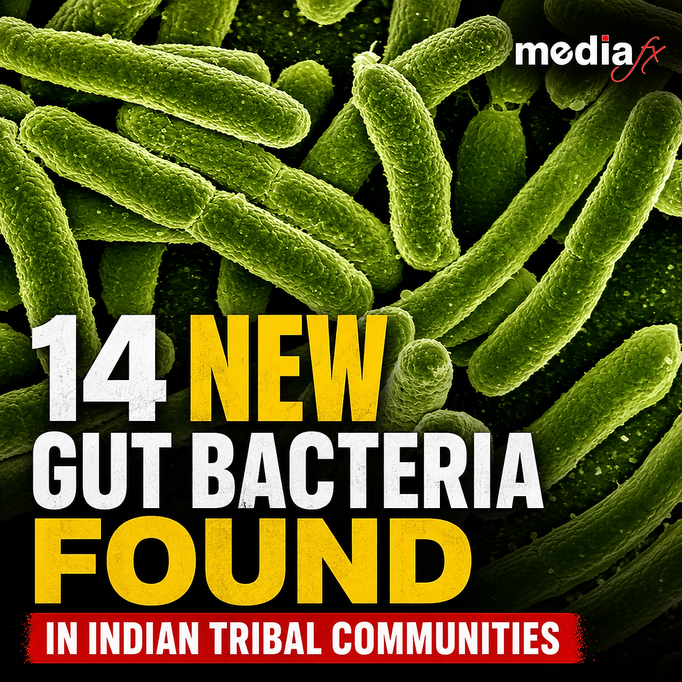 14 Unknown Gut Bacteria Found in India’s Tribal Communities!