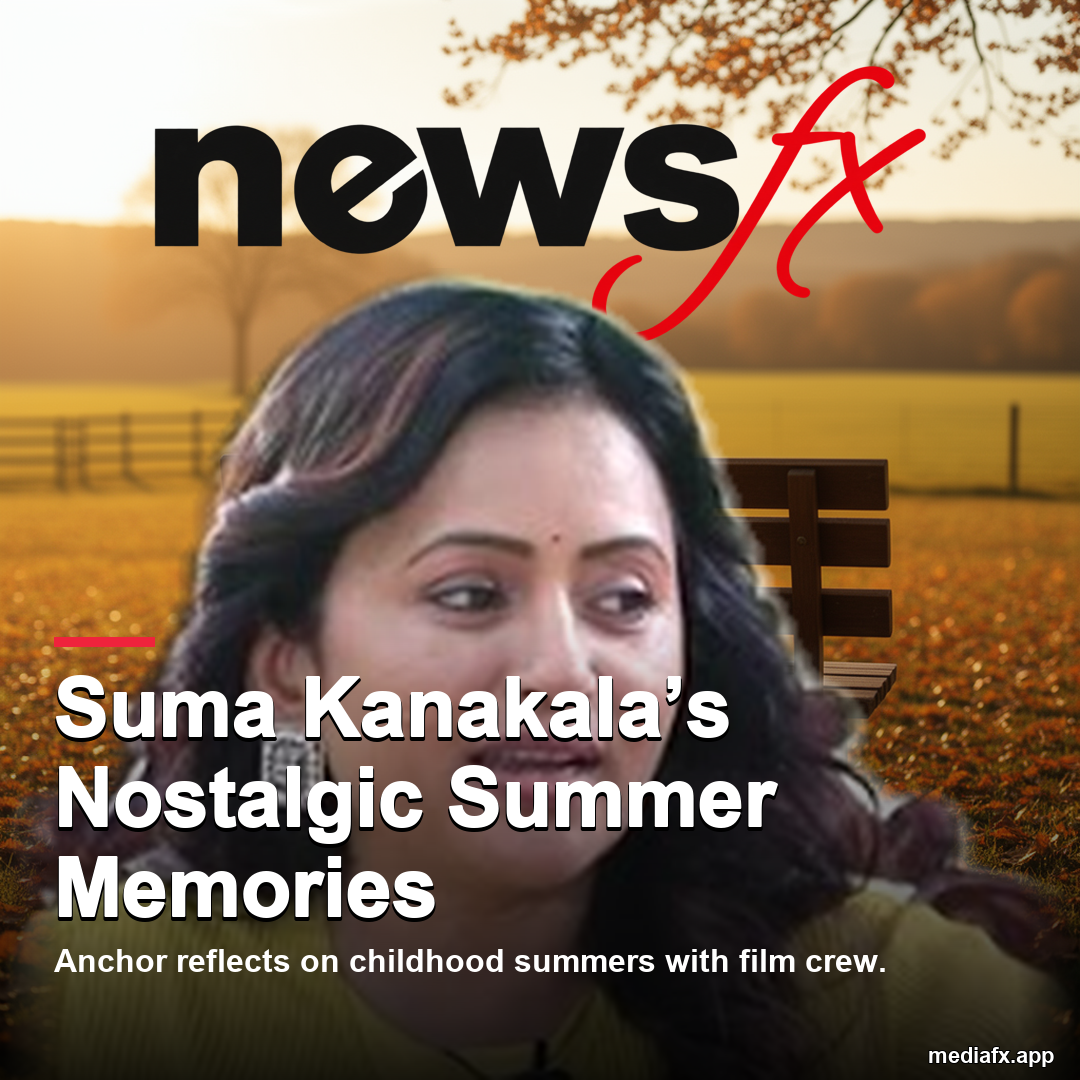 Suma Kanakala Reflects on 25 Years in Telugu Media
