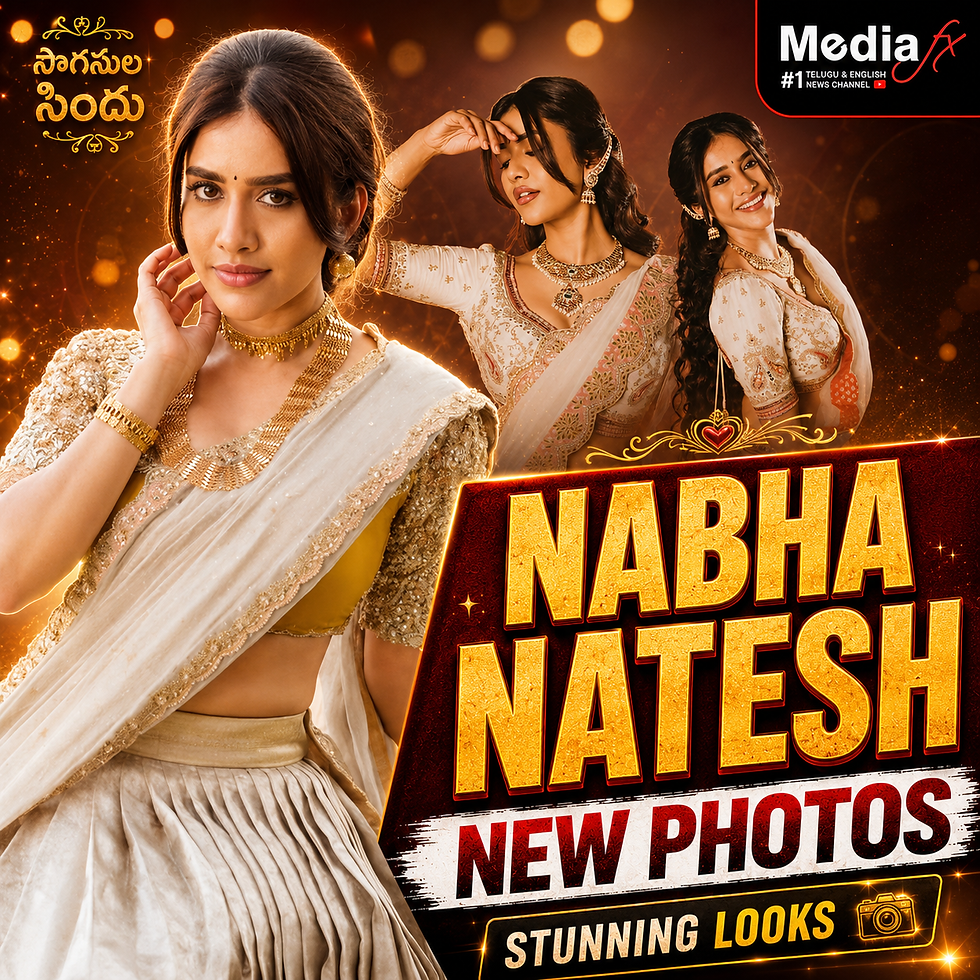 Nabha Natesh Stuns Fans With Latest Photo Gallery Fashion, Style, And Glow