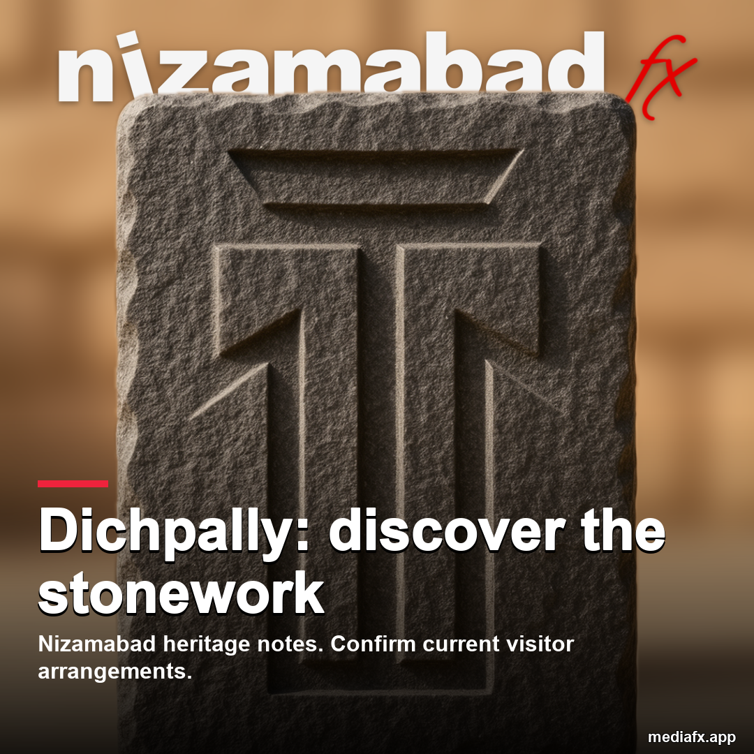 Dichpally: discover the stonework — representative AI-generated editorial visual, not an actual location photograph.