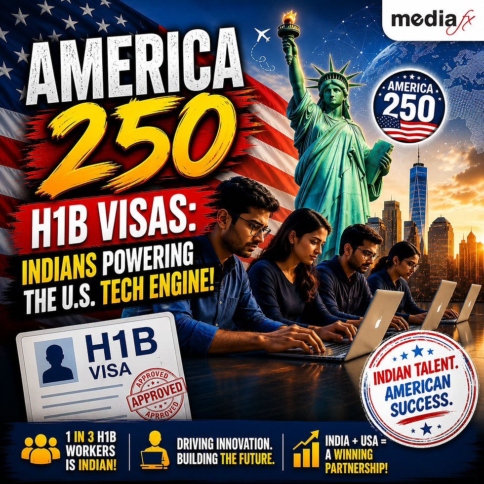 US Issues Over 250,000 H‑1B Visas To Indians, Highlighting Their Role In Tech Workforce
