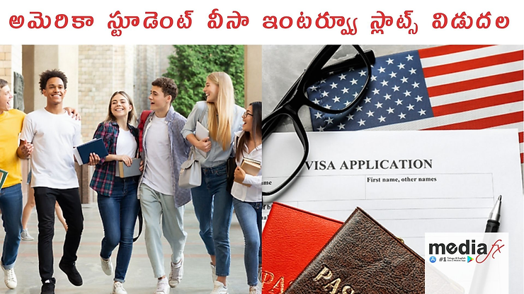 USA tudent Visa Slots Released  Your Future Awaits!