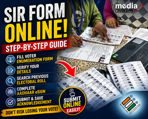 Don’t Risk Losing Your Vote! Here’s How to Submit the SIR Form Online