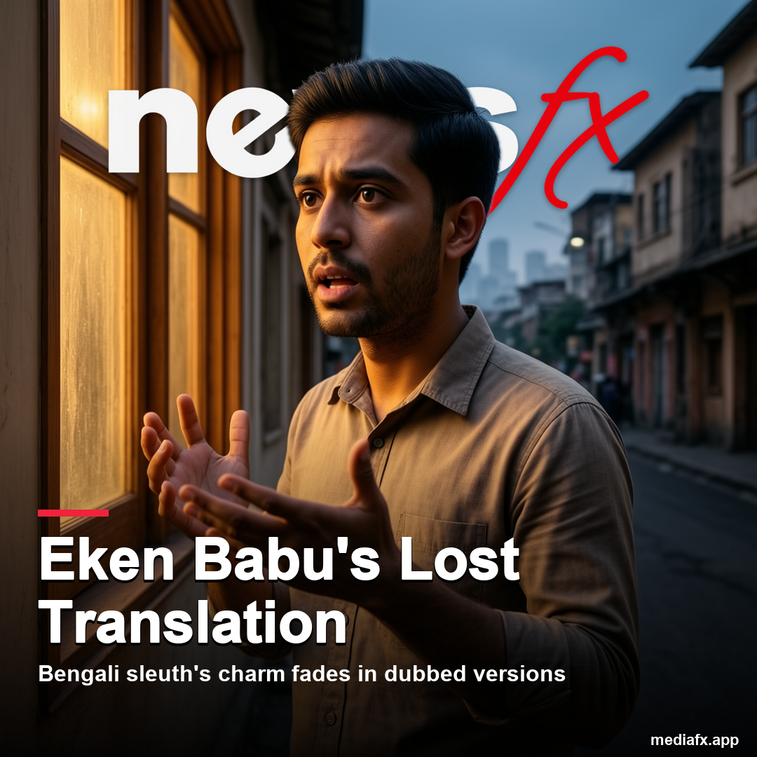 Eken Babu's Journey from Bengali Sleuth to OTT Star Faces Translation Challenges