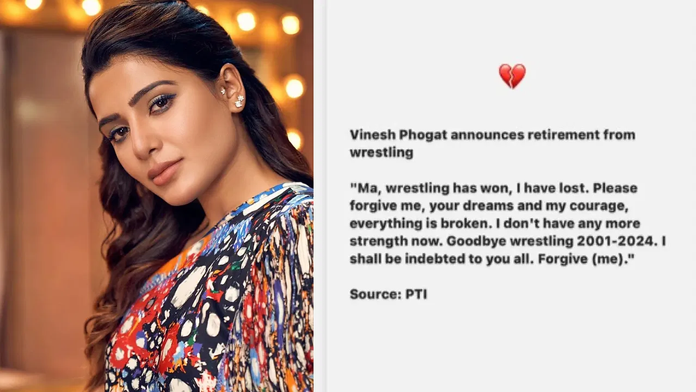 Samantha's Instagram Post Sparks Speculation After Chaitanya-Sobhita Engagement π