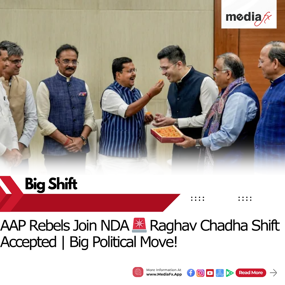 AAP Rebels Join NDA: Rajya Sabha Chair Accepts Merger Move