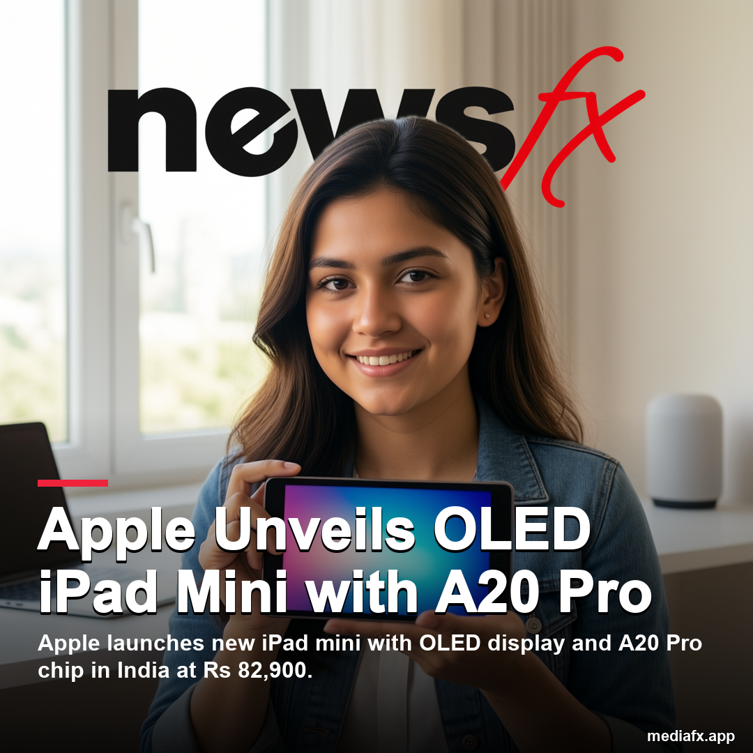 Apple's OLED iPad Mini Launches in India at Rs 82,900