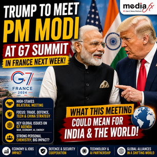 Trump To Meet PM Modi At G7 Summit In France Next Week