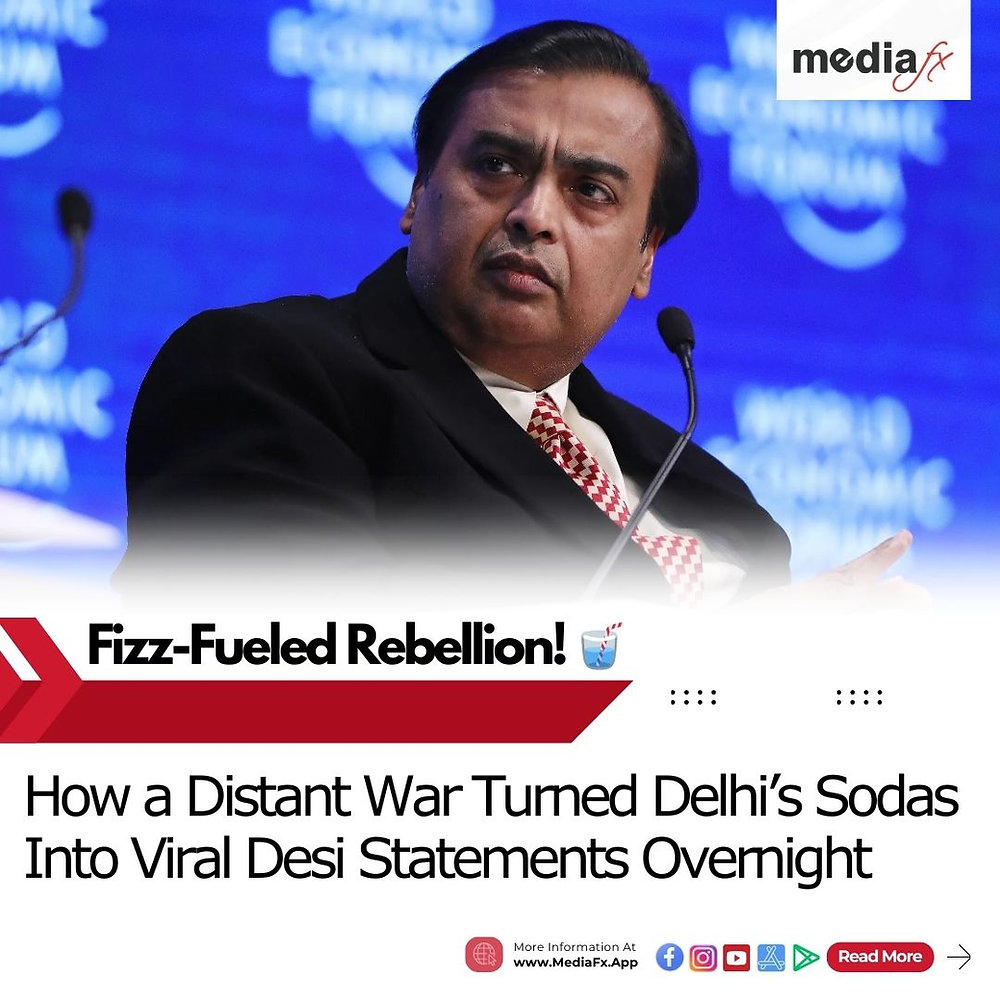 Campa Cola Comeback! Distant War Triggers a Soda Revolution for Ambani