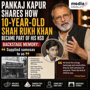 Pankaj Kapur Recalls How 10-Year-Old Shah Rukh Khan Became Part Of His NSD Backstage Memory