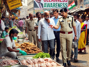జీహెచ్ఎంసీ మేయర్ ఈసమియా బజార్లోని చికెన్ మార్కెట్ మూసివేత: పరిశుభ్రత వైపు కీలక అడుగు 🛑🍗✨