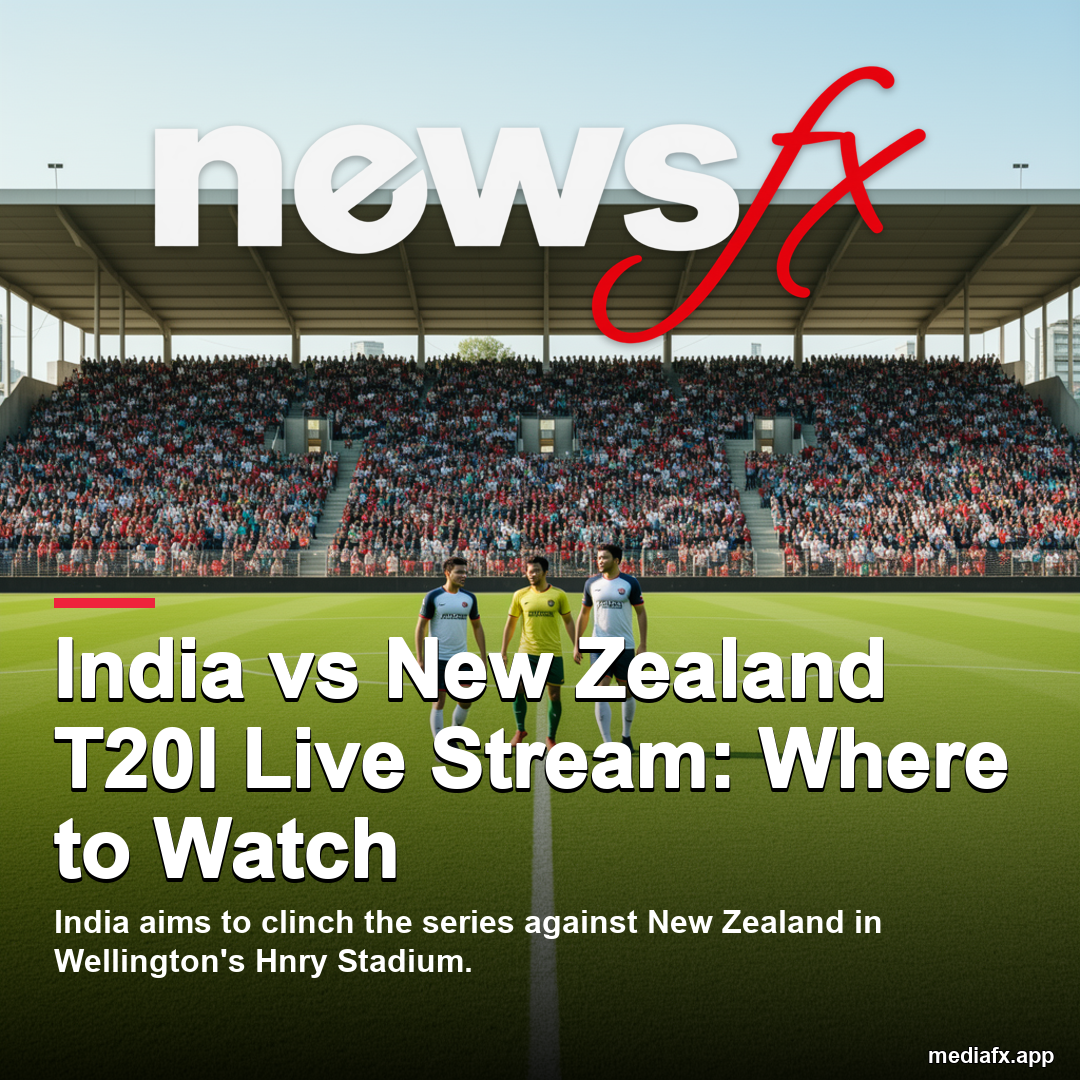 India to Face New Zealand in Third T20I at Wellington's Hnry Stadium on October 27