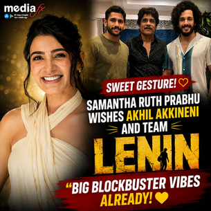 Samantha Cheers for Akhil’s Comeback!
