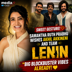 Samantha Cheers for Akhil’s Comeback!