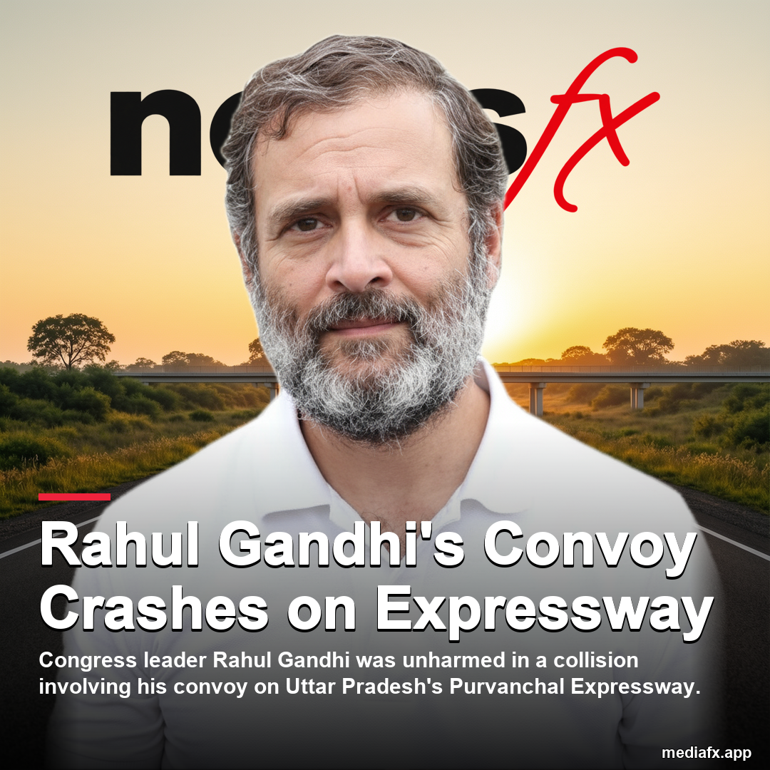 Convoy Accident in Sultanpur Leaves Congress Workers Injured