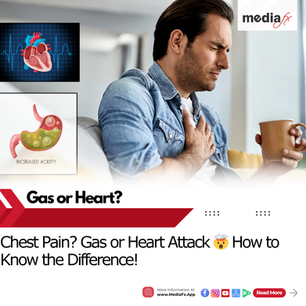 Chest Pain: Gas or Heart Problem? Here’s How to Tell