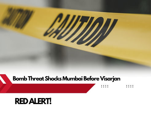 🚨 Mumbai’s Ganesh Visarjan Under Threat: 34 Human Bombs & 400kg RDX Alert Rocks City