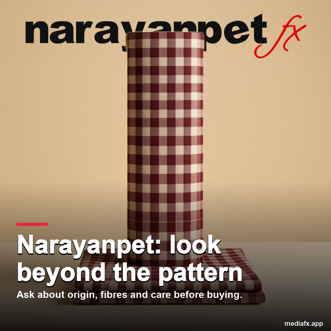 Narayanpet: look beyond the pattern — representative AI-generated editorial visual, not an actual location photograph.