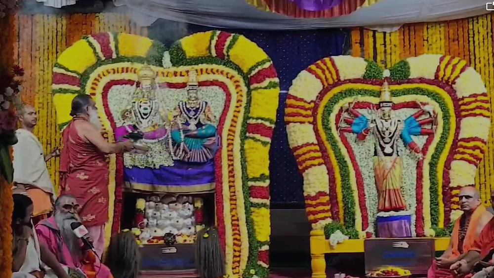 Grand Ugadi Celebrations Light Up Srisailam!