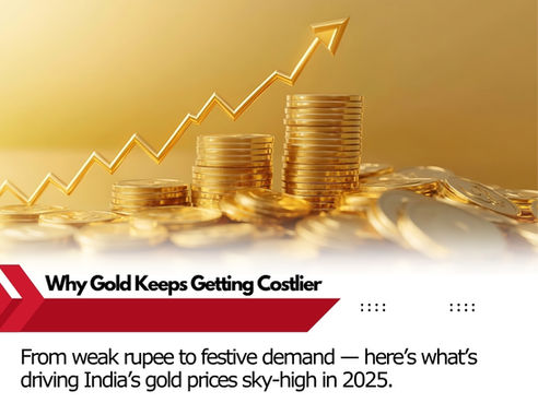 🪙 Why Gold Prices Are Increasing in India