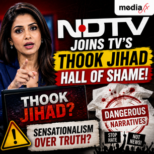 NDTV Criticised Over ‘Thook Jihad’ Coverage, Sparks Debate On TV News Ethics
