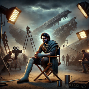 "Prabhas' Injury: Impact on 'Kalki 2898 AD' Promotions and 'Raja Saab' Filming 🎬🩺"