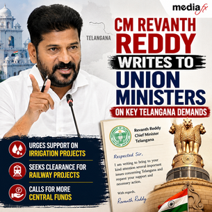Telangana CM Revanth Reddy Writes To Union Ministers, Raises Key Development Concerns