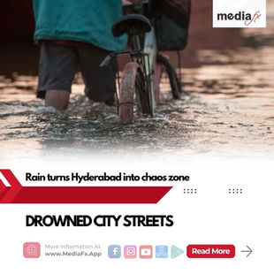🌀 Hyderabad Turns Swimming Pool? Rains Crash City Life🌧️🚨